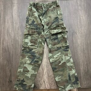 Boys camo cargo pants